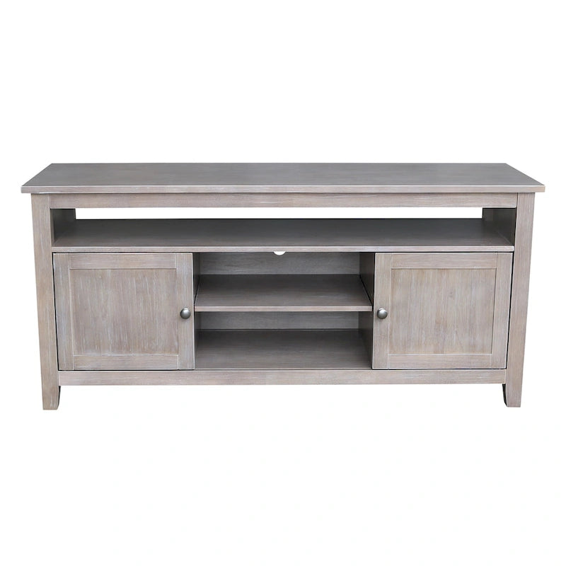 Meuble TV / meuble de divertissement avec 2 portes - 57