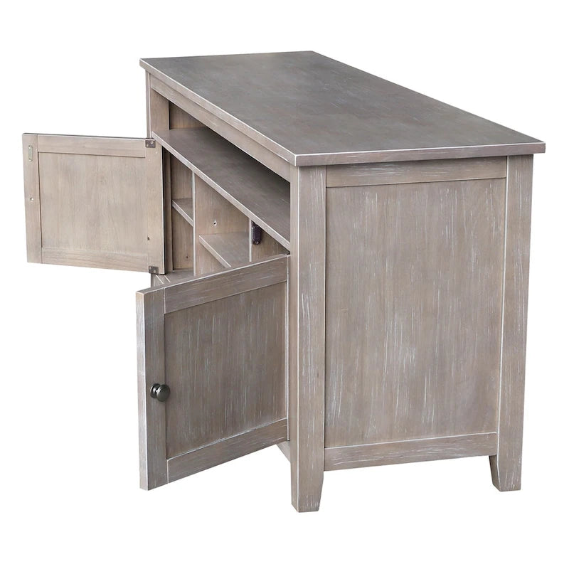 Meuble TV / meuble de divertissement avec 2 portes - 57