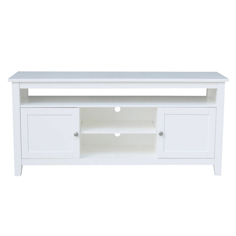 Meuble TV / meuble de divertissement avec 2 portes - 57