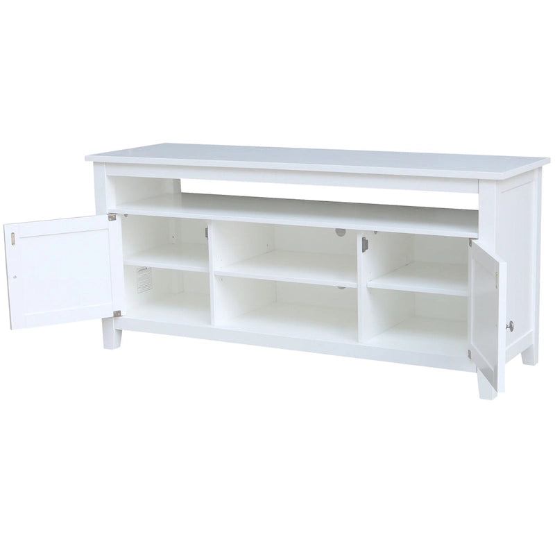 Meuble TV / meuble de divertissement avec 2 portes - 57