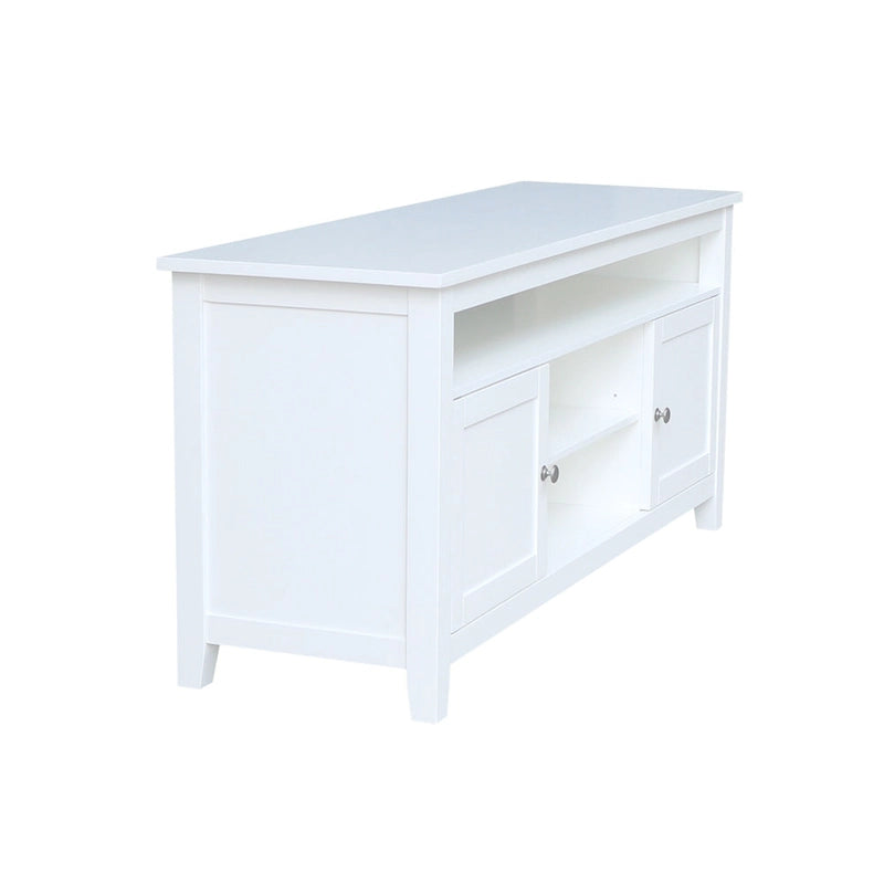Meuble TV / meuble de divertissement avec 2 portes - 57