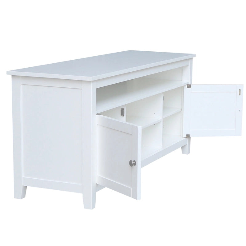 Meuble TV / meuble de divertissement avec 2 portes - 57