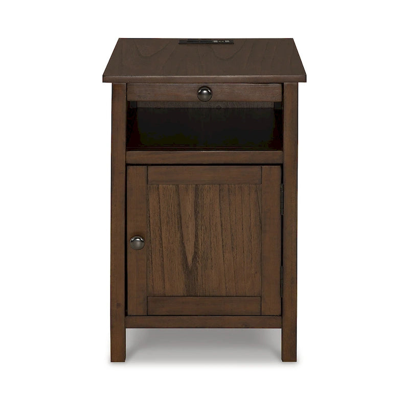 Signature Design by Ashley Treytown Chairside End Table - 16W x 24D x 24H