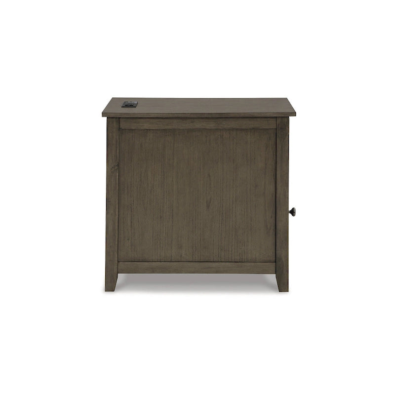 Signature Design by Ashley Treytown Chairside End Table - 16W x 24D x 24H