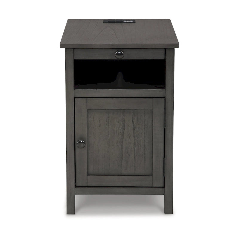 Signature Design by Ashley Treytown Chairside End Table - 16W x 24D x 24H