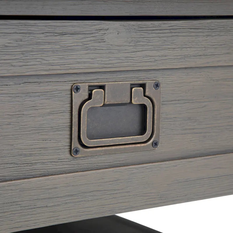 WYNDENHALL Garret vierkante rustieke salontafel van massief acaciahout, 38 inch breed - 38 W x 38 D x 19 H