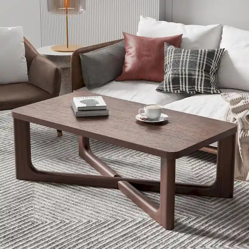 Couchtisch aus Massivholz im nordischen Stil – 20*10