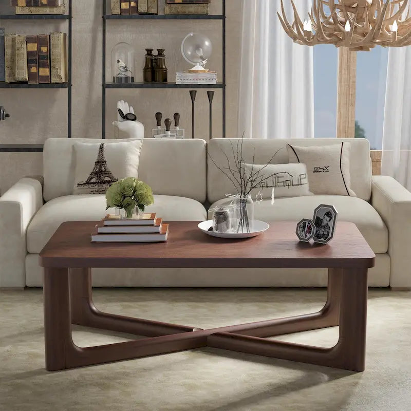 Couchtisch aus Massivholz im nordischen Stil – 20*10
