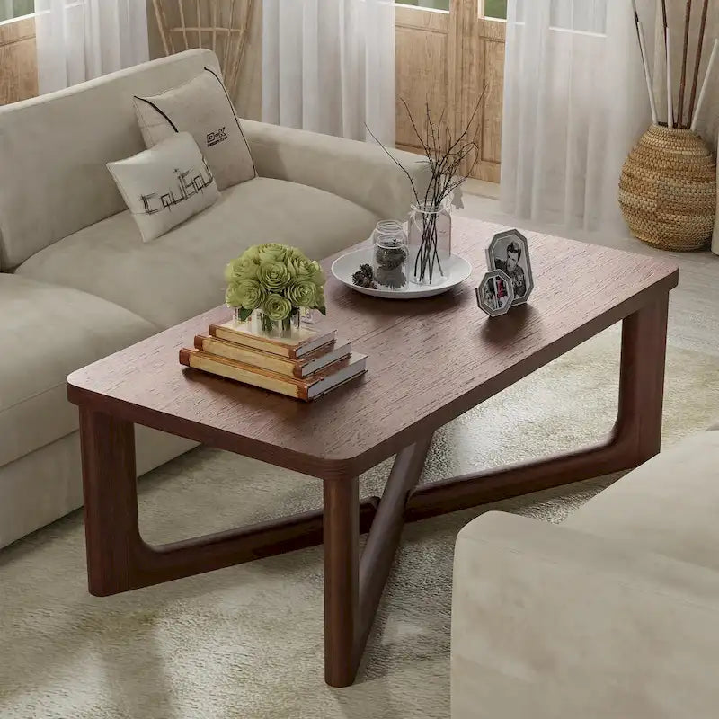 Couchtisch aus Massivholz im nordischen Stil – 20*10