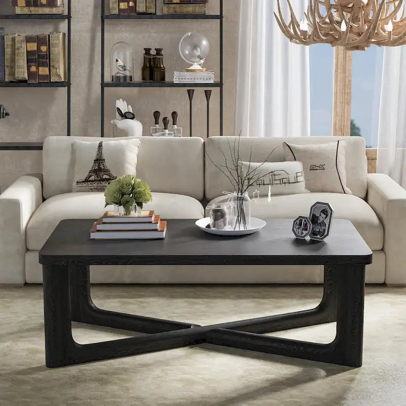 Couchtisch aus Massivholz im nordischen Stil – 20*10