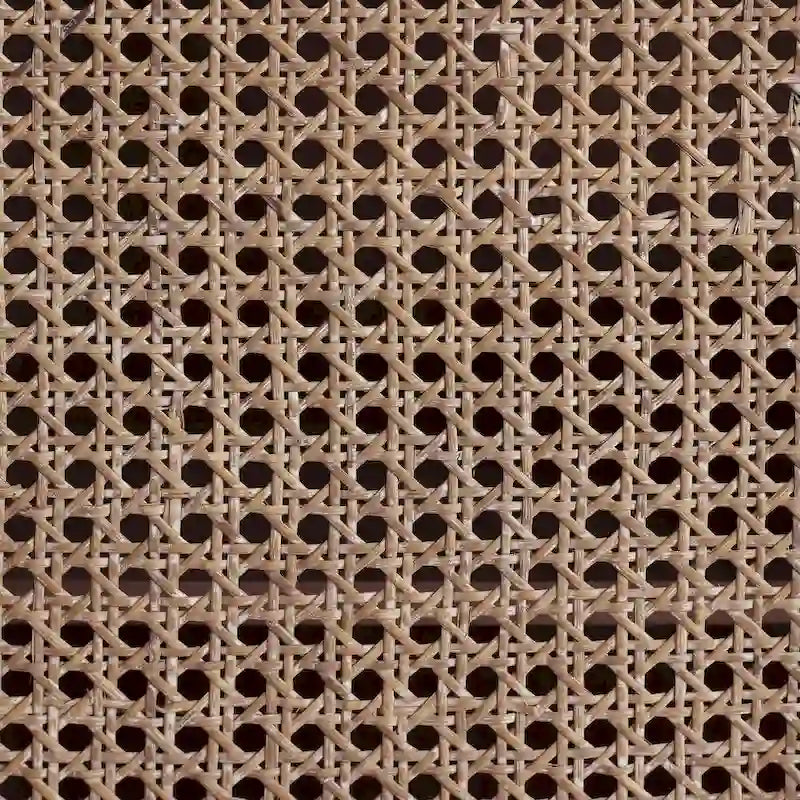 Art Leon dekorativer Schrank aus gewebtem Rattan und Korbgeflecht
