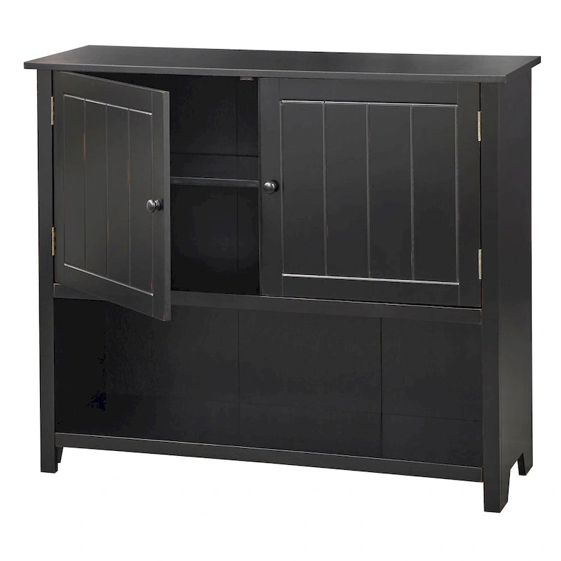 Bufet Simple Living Hanover w stylu farmhouse z 2 drzwiami