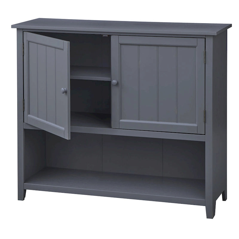 Bufet Simple Living Hanover w stylu farmhouse z 2 drzwiami