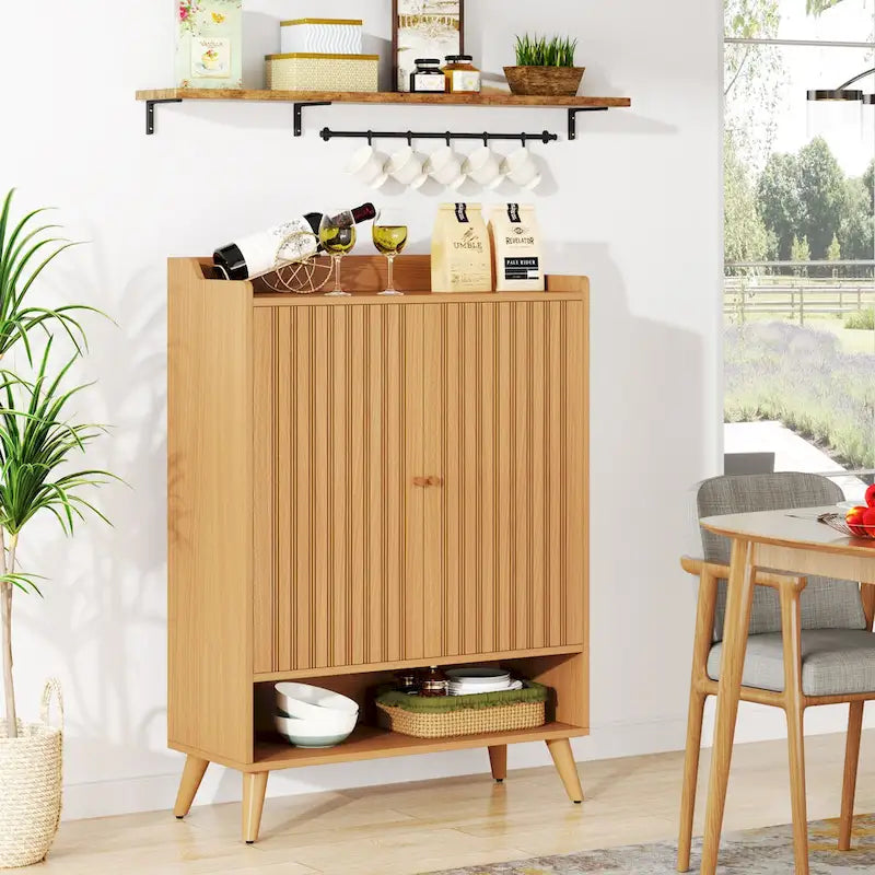 Dressoirkast met 2 deuren en uitneembare planken