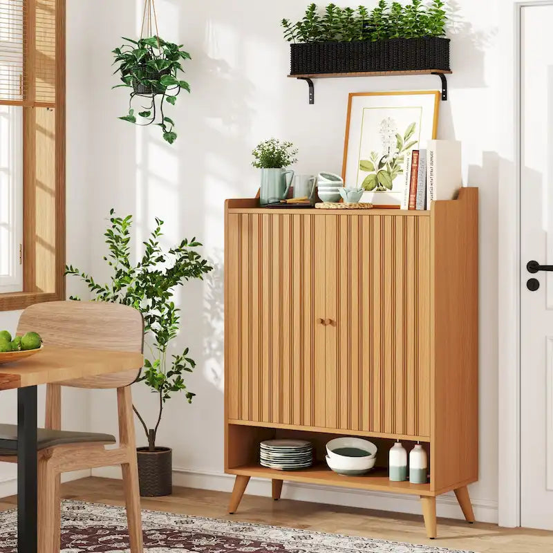 Dressoirkast met 2 deuren en uitneembare planken
