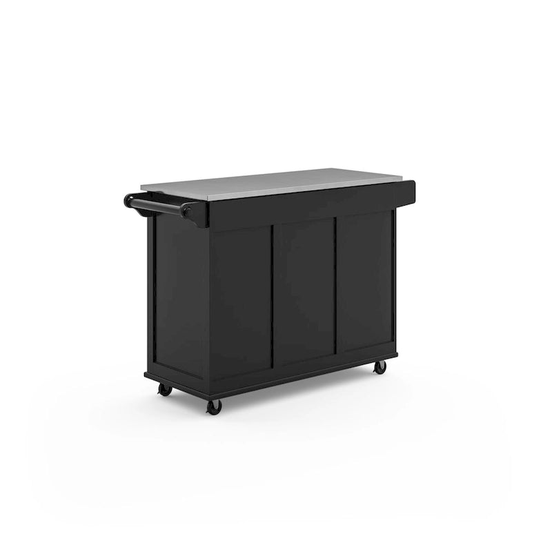 Dolly Madison Küchenwagen mit Edelstahlplatte von Homestyles