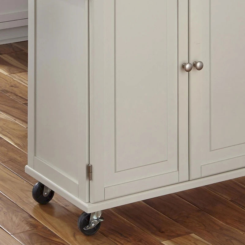 Dolly Madison Küchenwagen mit Edelstahlplatte von Homestyles