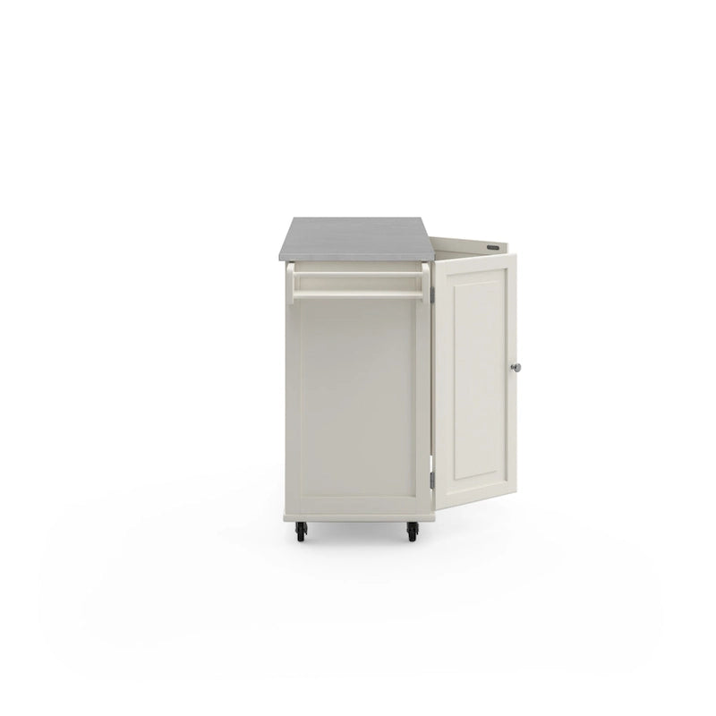 Dolly Madison Küchenwagen mit Edelstahlplatte von Homestyles