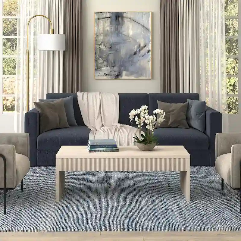 Lawrence 48 Wide Rectangular Coffee Table - 47.5 Wide