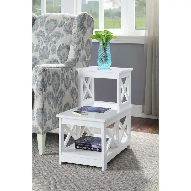 Table d’appoint à 2 niveaux Convenience Concepts Oxford