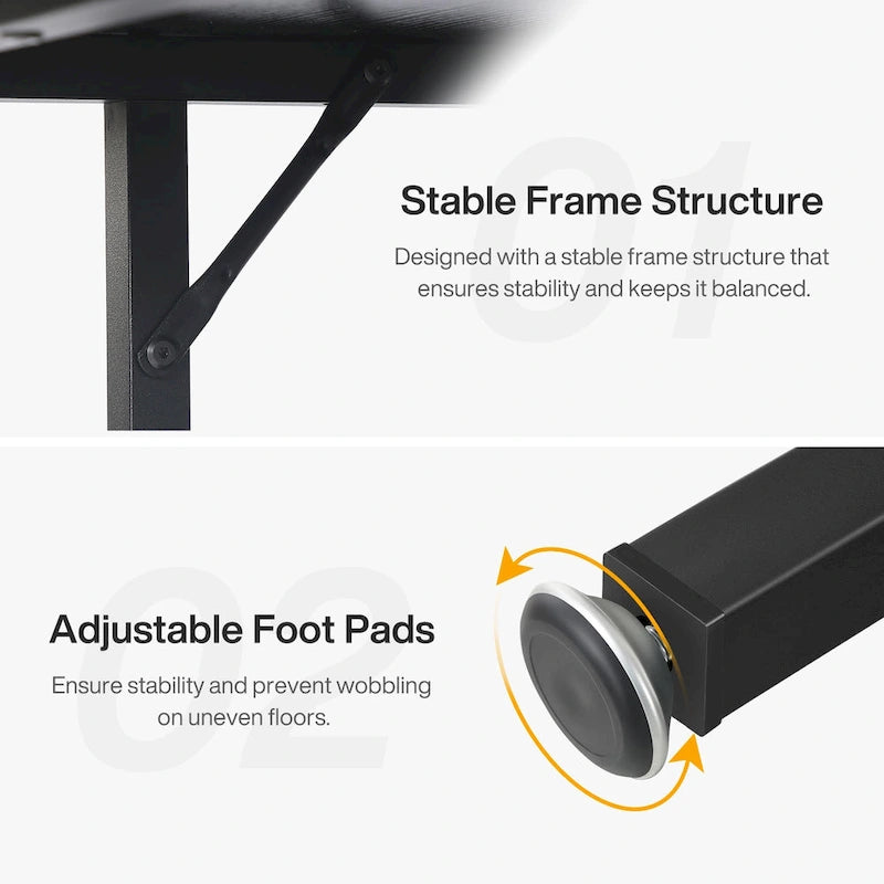 Mesa de comedor redonda con estantes de almacenamiento, patas metálicas y tablero de madera, para 4 personas, marrón rústico y negro