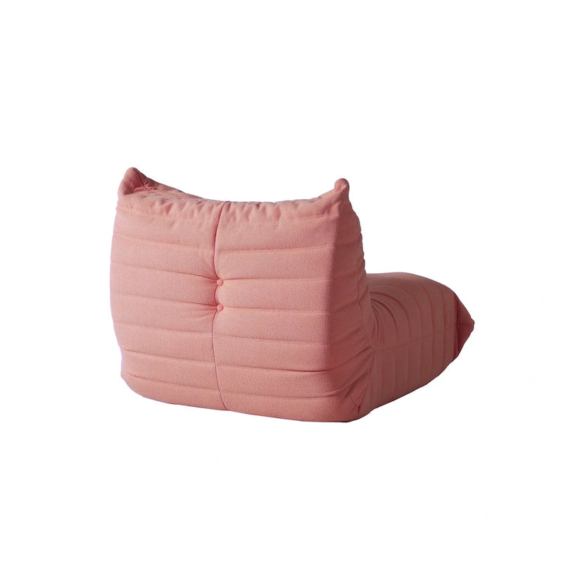 Fireside-Sessel, einzelner Sofasessel aus Teddy-Stoff, Sitzsack