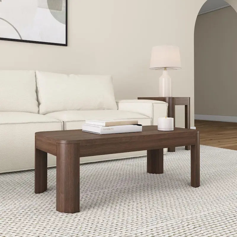Plank and Beam Contour téglalap alakú dohányzóasztal – 40