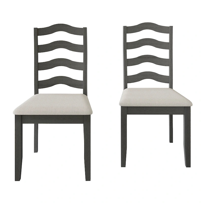 Sillas de comedor de madera Sophistique de CraftPorch (juego de 2) - N/A