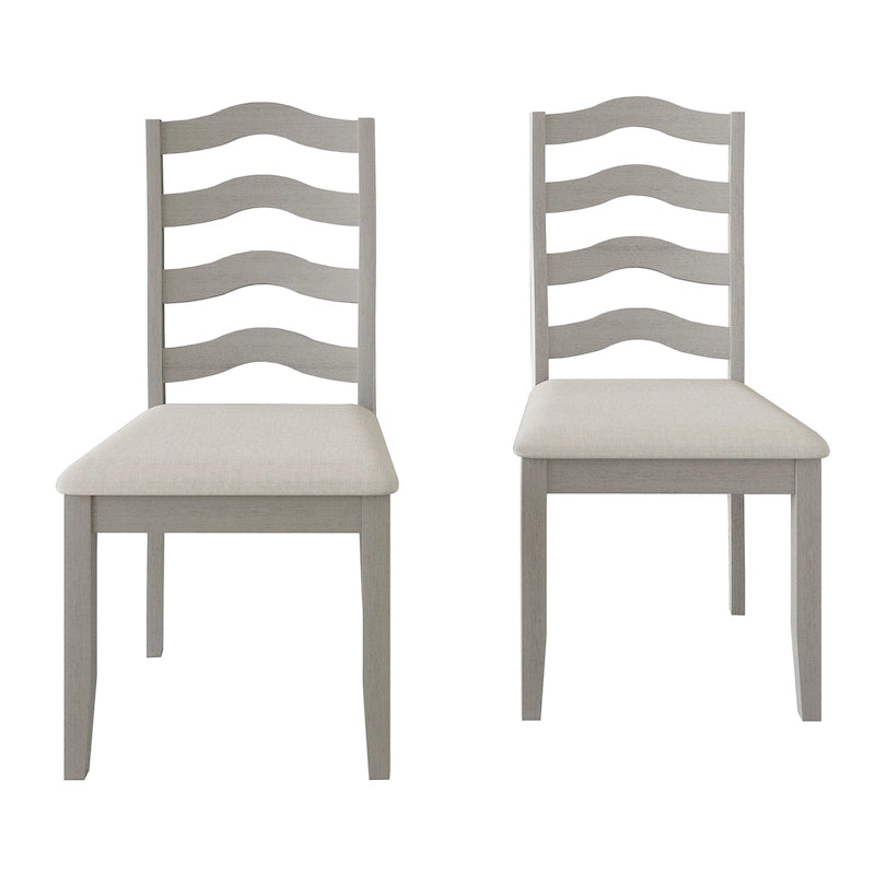 Sillas de comedor de madera Sophistique de CraftPorch (juego de 2) - N/A