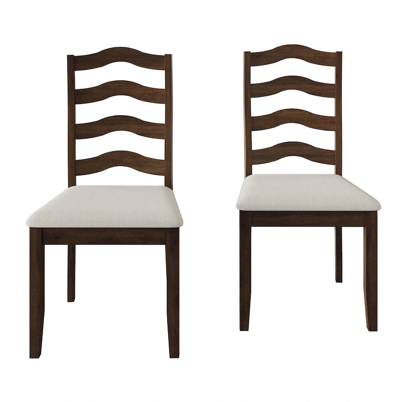 Sillas de comedor de madera Sophistique de CraftPorch (juego de 2) - N/A