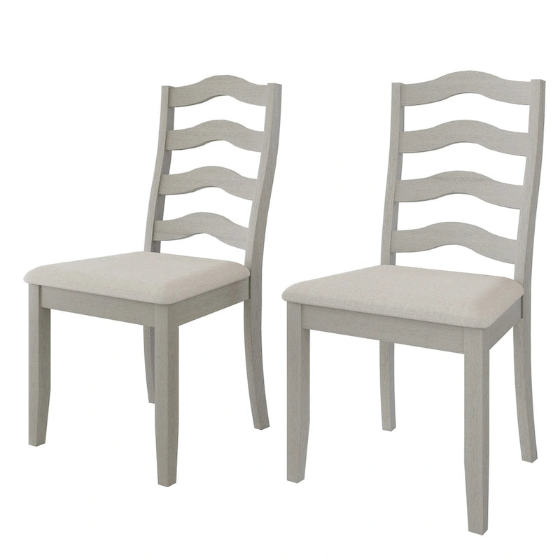 CraftPorch Sophistique Wooden Dining Chairs (Set of 2) - N/A