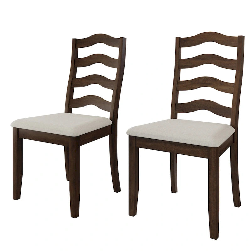 CraftPorch Sophistique Wooden Dining Chairs (Set of 2) - N/A