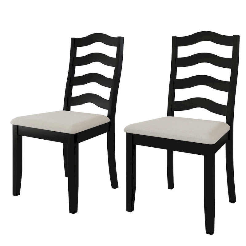 CraftPorch Sophistique Wooden Dining Chairs (Set of 2) - N/A