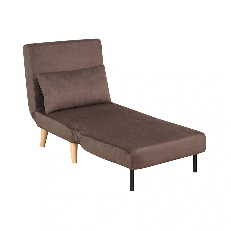 Convertible Upholstered Sofa Bed Sleeper Chair