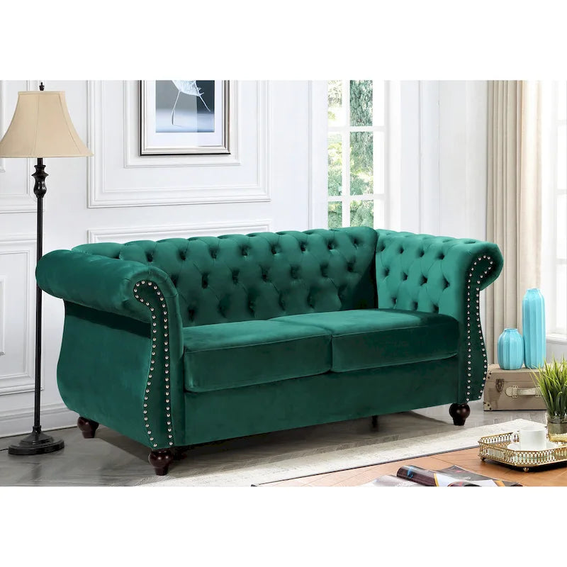 Canapé 2 places Chesterfield Antoinette