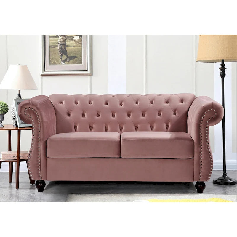 Canapé 2 places Chesterfield Antoinette