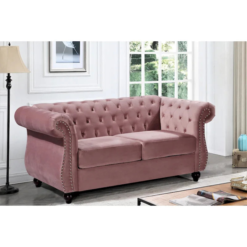 Canapé 2 places Chesterfield Antoinette