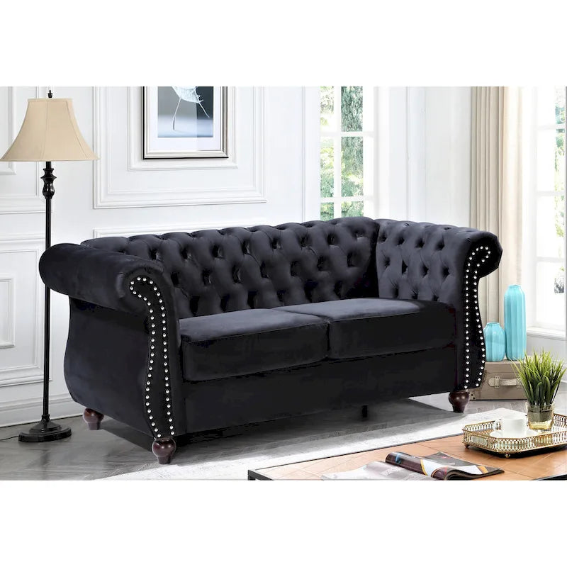 Canapé 2 places Chesterfield Antoinette