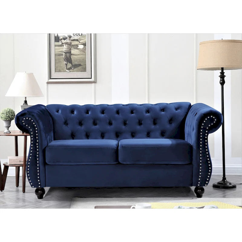 Canapé 2 places Chesterfield Antoinette