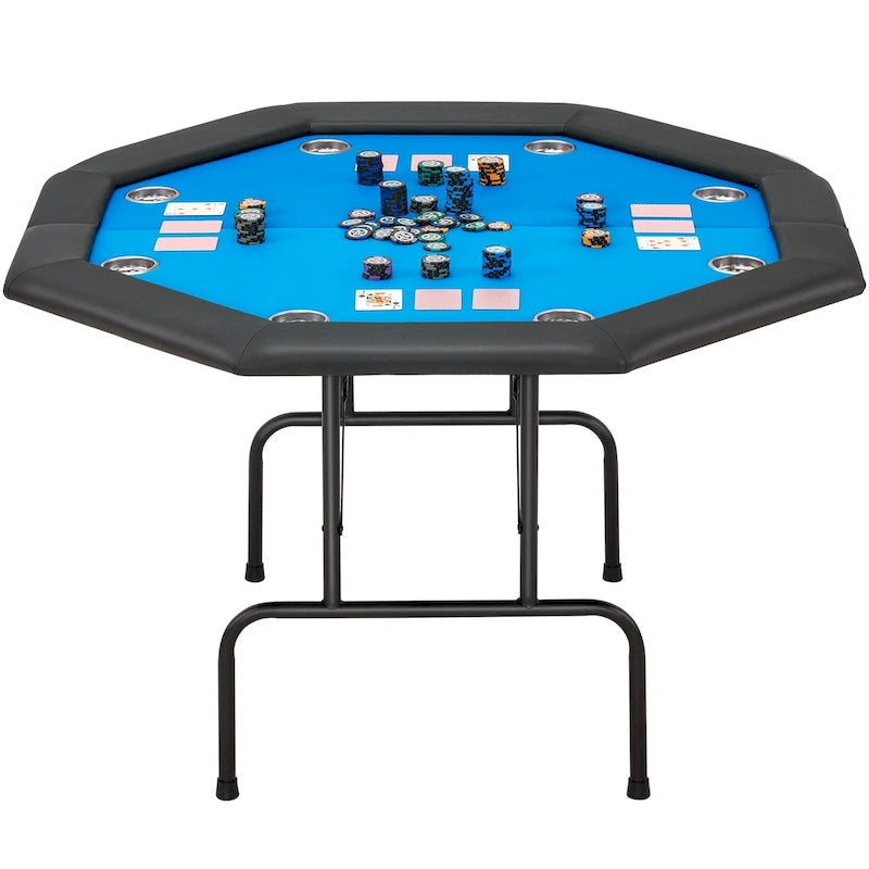 AVAWING Pokertisch für 8 Spieler, Casino und Freizeit