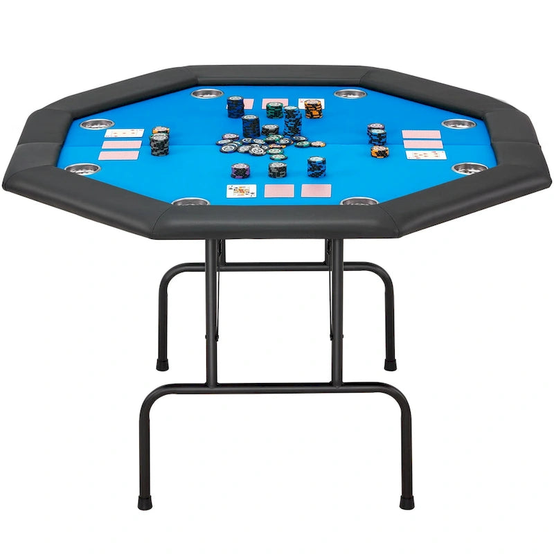 AVAWING Pokertisch für 8 Spieler, Casino und Freizeit