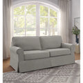 Zweisitzer-Sofa „Zuni“ im Mid-Century-Stil mit abnehmbarem Bezug von Porch & Den