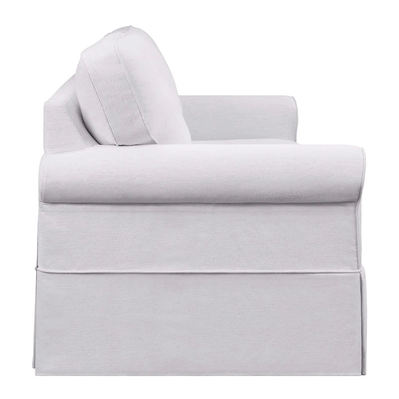 Zweisitzer-Sofa „Zuni“ im Mid-Century-Stil mit abnehmbarem Bezug von Porch & Den