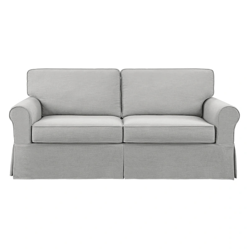 Zweisitzer-Sofa „Zuni“ im Mid-Century-Stil mit abnehmbarem Bezug von Porch & Den