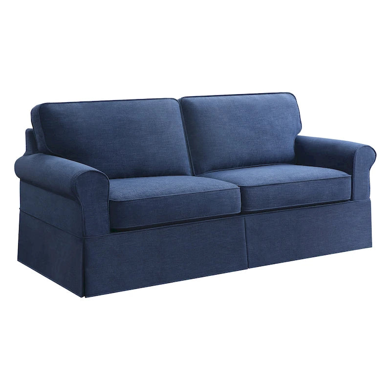 Zweisitzer-Sofa „Zuni“ im Mid-Century-Stil mit abnehmbarem Bezug von Porch & Den