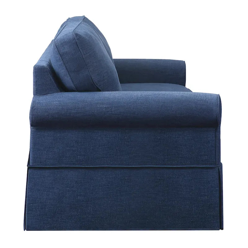 Zweisitzer-Sofa „Zuni“ im Mid-Century-Stil mit abnehmbarem Bezug von Porch & Den