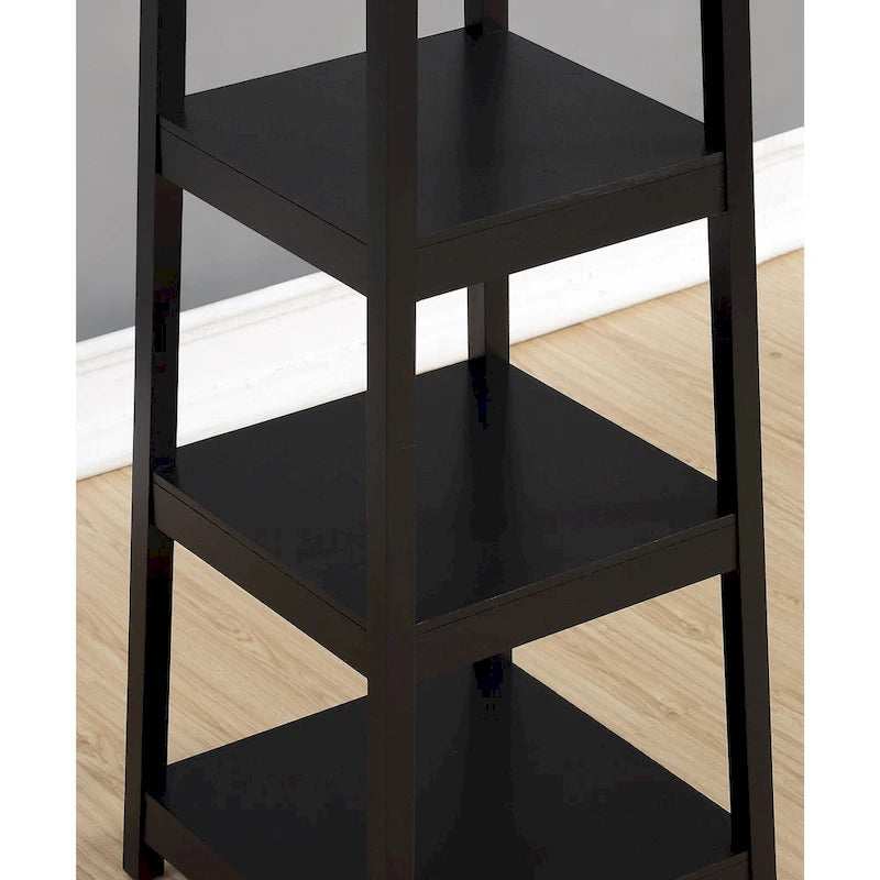 Appendiabiti da terra con ripiano contenitore a 3 livelli Vassen di Roundhill Furniture