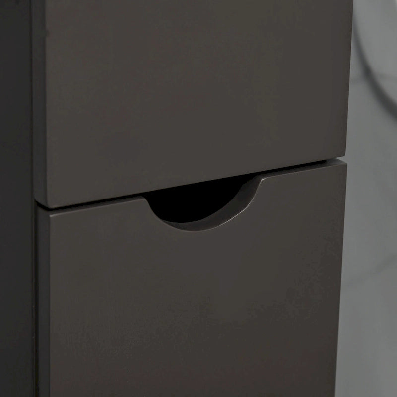 Meuble colonne de rangement pour salle de bains - 6 W x 13 D x 55.25 H