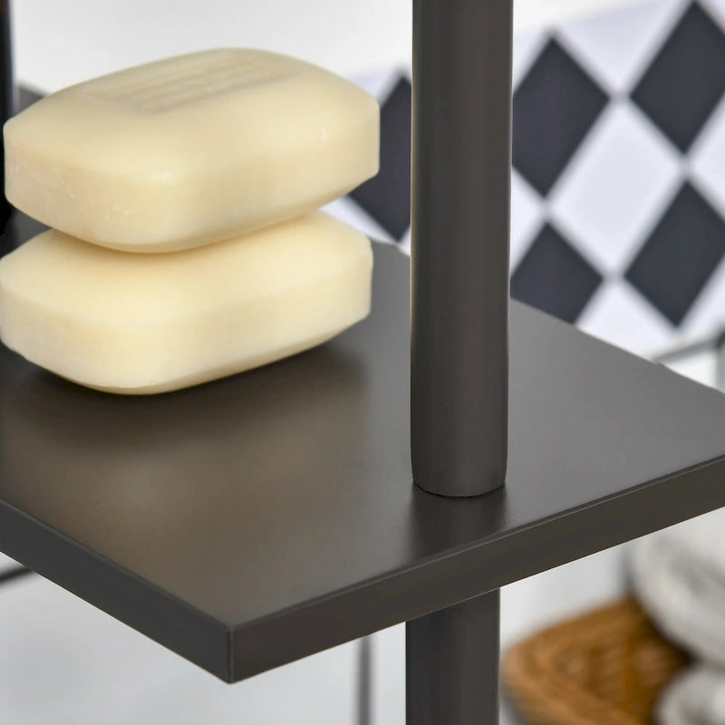 Meuble colonne de rangement pour salle de bains - 6 W x 13 D x 55.25 H