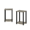 Furinno Simplistic Beistelltisch, klein, 2er-Set